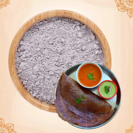 Roasted Black Gram Flour (கருப்பு கவுனி - வறுத்து அரைத்த மாவு) 500 GM